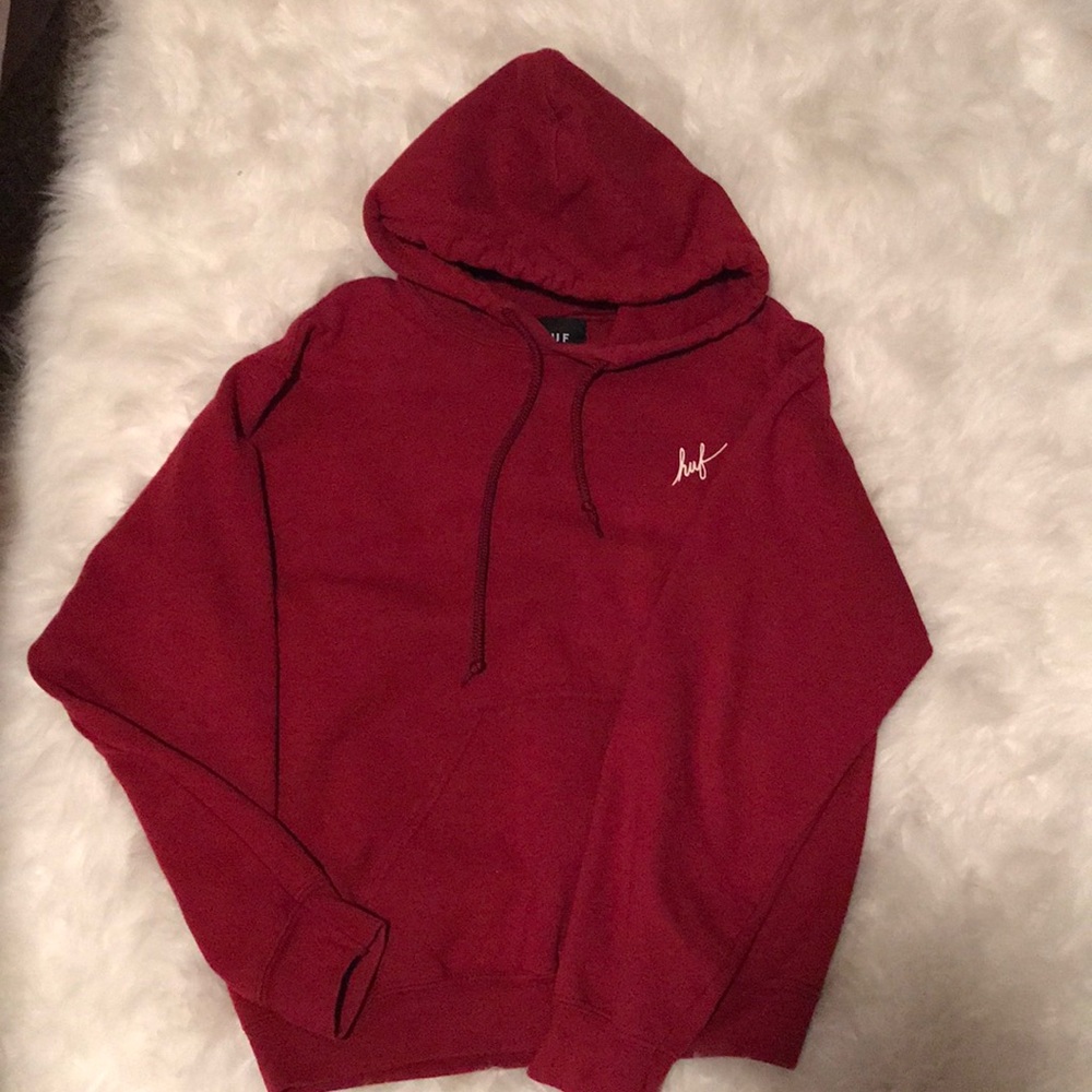 Red HUF hoodie